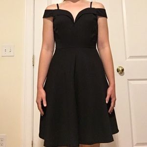Vintage style little black dress